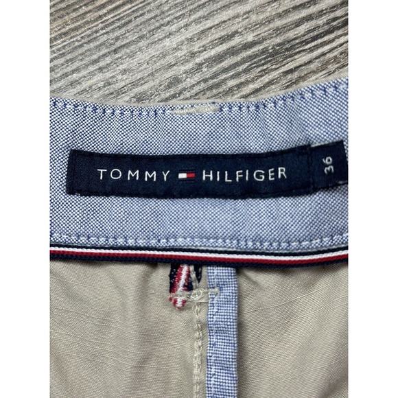 Tommy Hilfiger Mens 38 Tan All Over Surfboard Print Casual‎ Shorts (C6) - Picture 4 of 8
